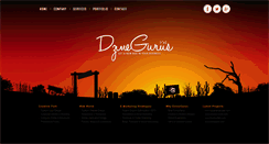 Desktop Screenshot of dzinegurus.com